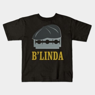 Newsboy Razor B'linda Kids T-Shirt